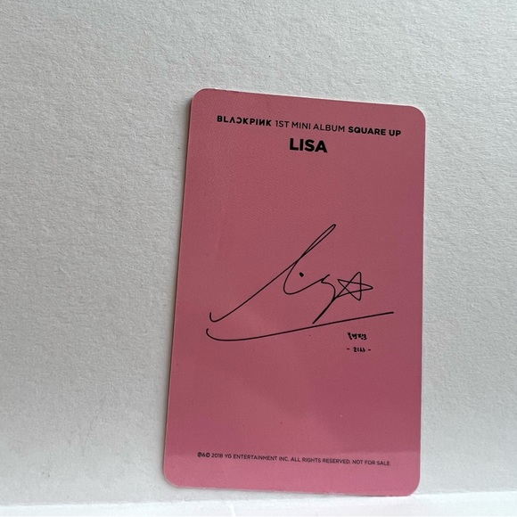 BLACKPINK Lisa Square Up Era PC - Picture 4 of 4